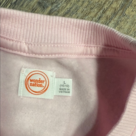 Wonder Nation Pink Rainbow Graphic Sweatshirt - Picture 5 of 6